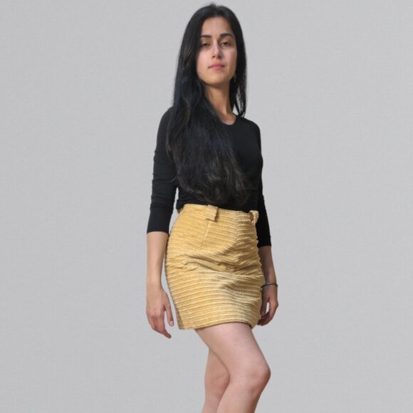 Dresses & Skirts - Vintage Velour skirt